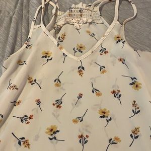 Cute tank top blouse
